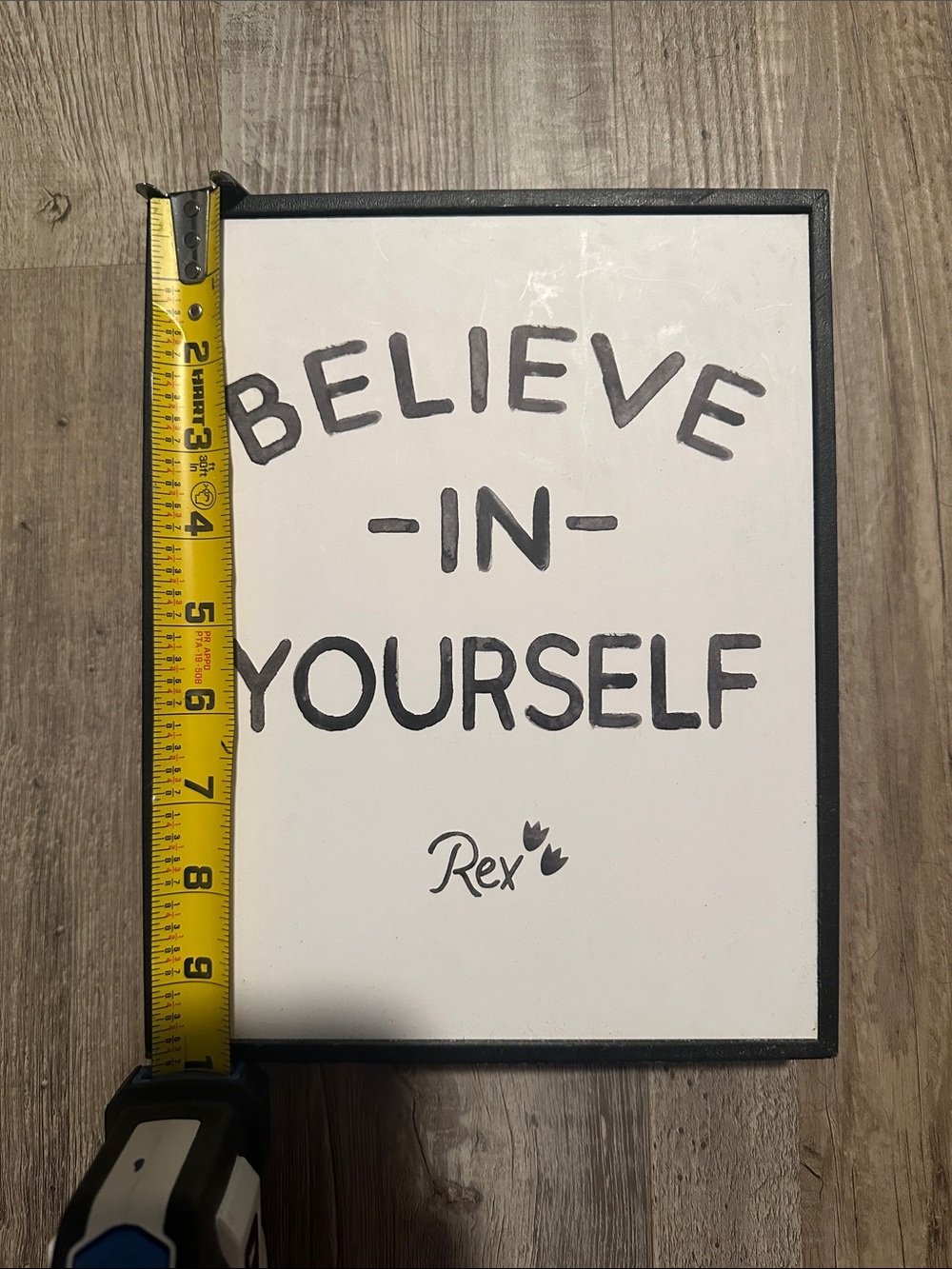 “Believe In Yourself” Wall Sign - Picture 3 of 7